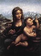 LEONARDO da Vinci Madonna with the Yarnwinder oil painting